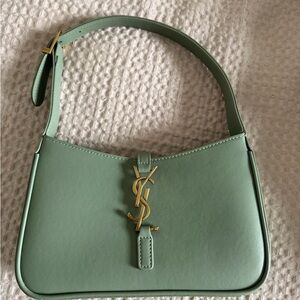 Yves Saint Laurent Green Shoulder Bag